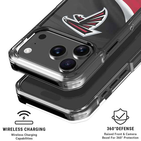 NFL Atlanta Falcons iPhone 17 Pro Max Clear Case