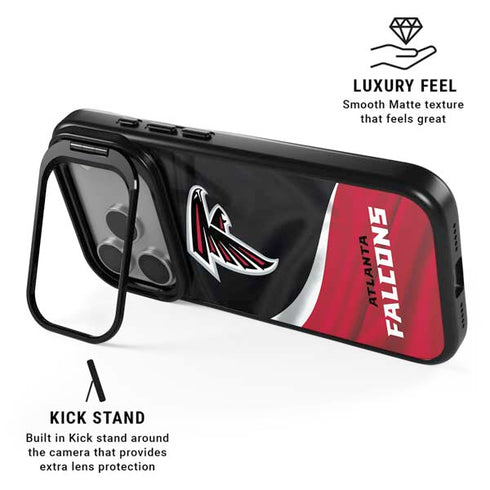 NFL Atlanta Falcons iPhone 17 Pro Max Kickstand Case