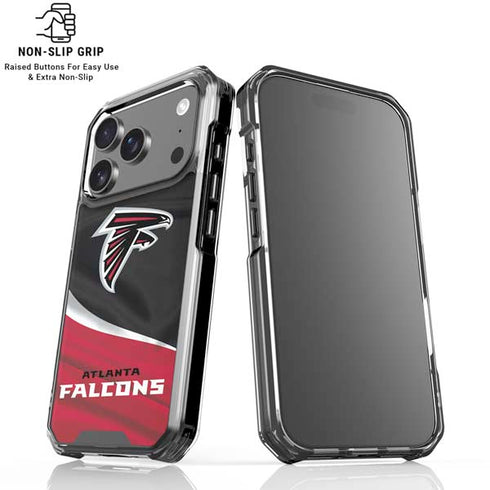 NFL Atlanta Falcons iPhone 18 Pro Clear Case