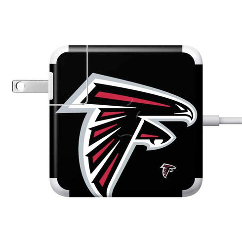NFL Atlanta Falcons Large Logo 85W Power Adapter (15 and 17 inch MacBook Pro Charger) Skin