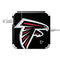 NFL Atlanta Falcons Large Logo 85W Power Adapter (15 and 17 inch MacBook Pro Charger) Skin