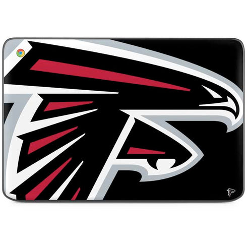 NFL Atlanta Falcons Large Logo HP Chromebook Skin