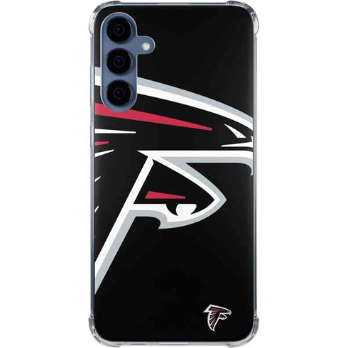 NFL Atlanta Falcons Large Logo Galaxy A55 5G Clear Case