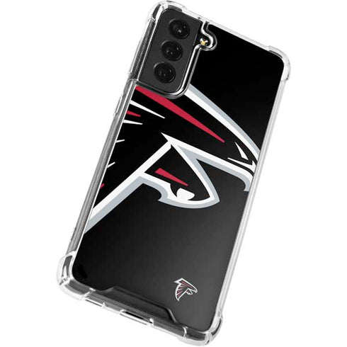 NFL Atlanta Falcons Large Logo Galaxy S22 Clear Case