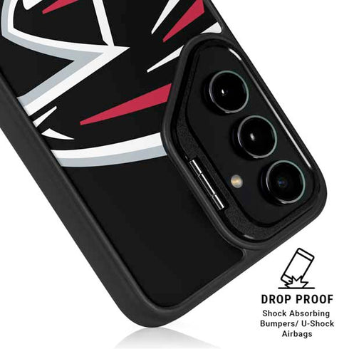 NFL Atlanta Falcons Large Logo Galaxy S24 FE Kickstand Case
