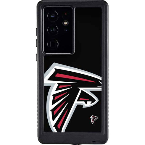 NFL Atlanta Falcons Large Logo Galaxy S24 Ultra Waterproof Case