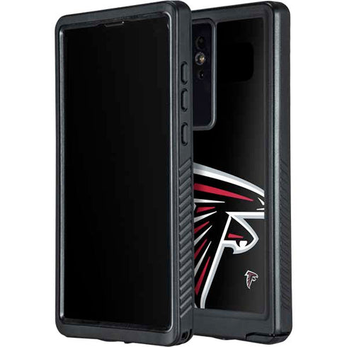 NFL Atlanta Falcons Large Logo Galaxy S24 Ultra Waterproof Case