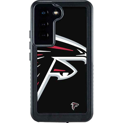NFL Atlanta Falcons Large Logo Galaxy S24 Waterproof Case