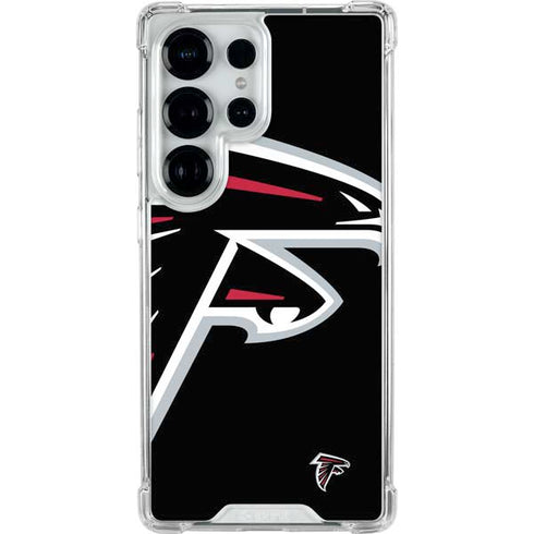NFL Atlanta Falcons Large Logo Galaxy S25 Ultra Clear Case