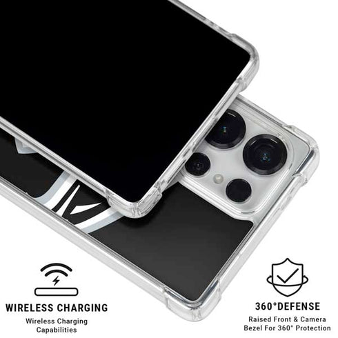 NFL Atlanta Falcons Large Logo Galaxy S25 Ultra Clear Case