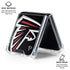 NFL Atlanta Falcons Large Logo Galaxy Z Flip6 Clear Case