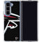 NFL Atlanta Falcons Large Logo Galaxy Z Fold5 5G Clear Case
