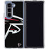 NFL Atlanta Falcons Large Logo Galaxy Z Fold5 5G Clear Case