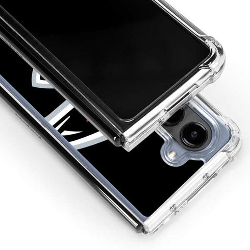 NFL Atlanta Falcons Large Logo Galaxy Z Fold5 5G Clear Case