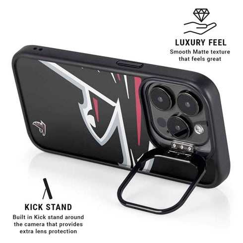 NFL Atlanta Falcons Large Logo iPhone 14 Pro Max Kickstand Case