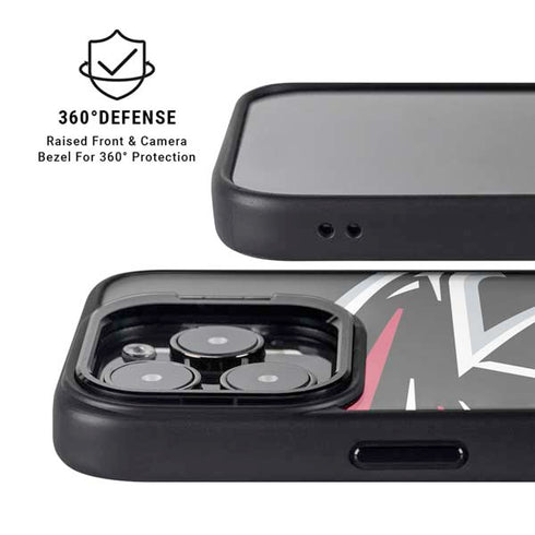NFL Atlanta Falcons Large Logo iPhone 14 Pro Max Kickstand Case