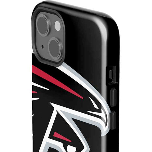 NFL Atlanta Falcons Large Logo iPhone 15 Impact Case
