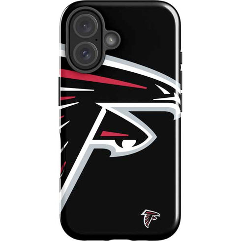 NFL Atlanta Falcons Large Logo iPhone 16 Impact Case