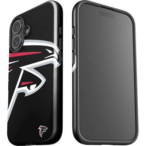 NFL Atlanta Falcons Large Logo iPhone 16 Impact Case