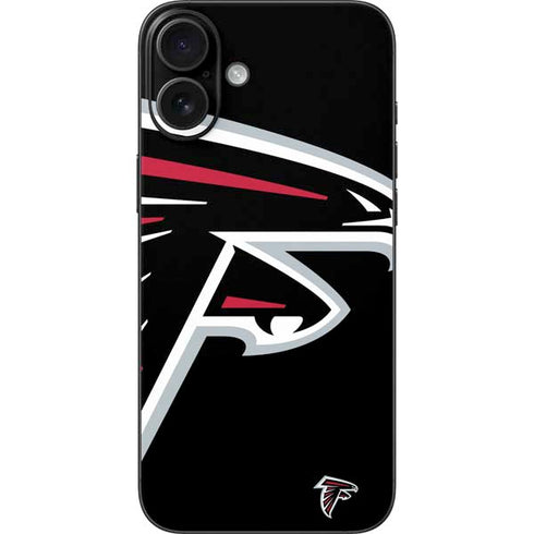 NFL Atlanta Falcons Large Logo iPhone 16 Plus Skin