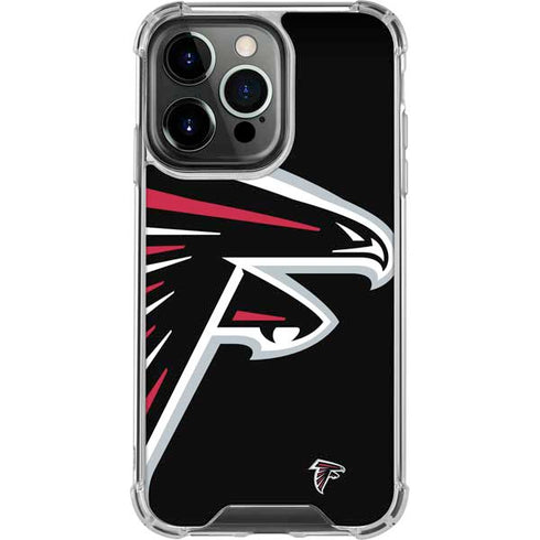 NFL Atlanta Falcons Large Logo iPhone 16 Pro Clear Case