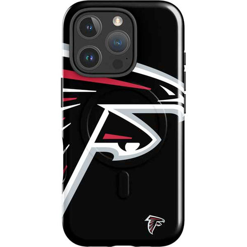 NFL Atlanta Falcons Large Logo iPhone 16 Pro Magsafe Impact Case