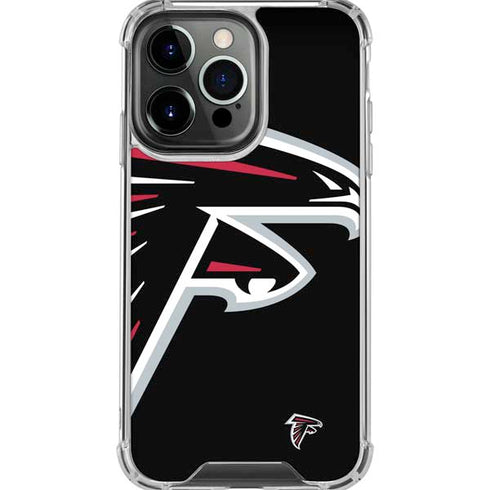 NFL Atlanta Falcons Large Logo iPhone 16 Pro Max Clear Case