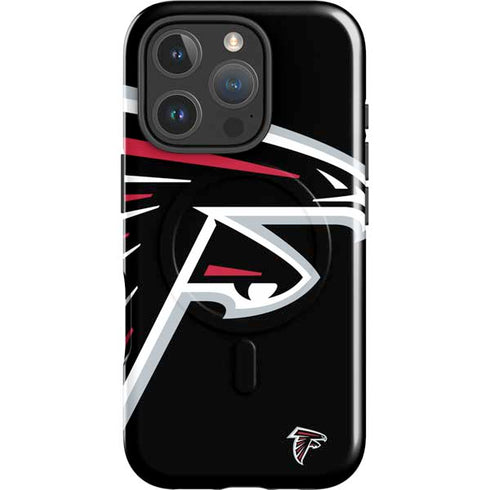NFL Atlanta Falcons Large Logo iPhone 16 Pro Max Magsafe Impact Case