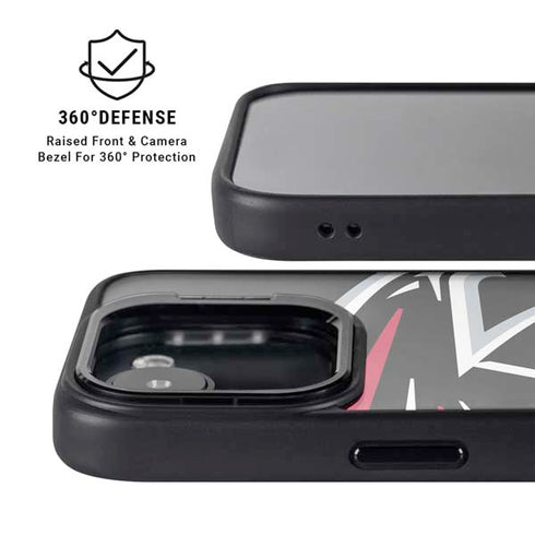NFL Atlanta Falcons Large Logo iPhone 16e Kickstand Case