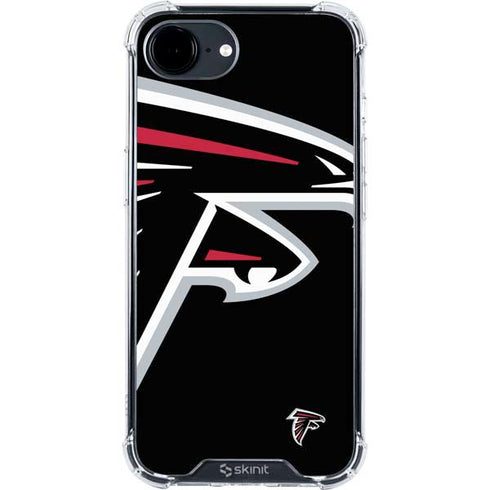 NFL Atlanta Falcons Large Logo iPhone 16e Clear Case