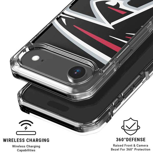 NFL Atlanta Falcons Large Logo iPhone 17 Air Clear Case