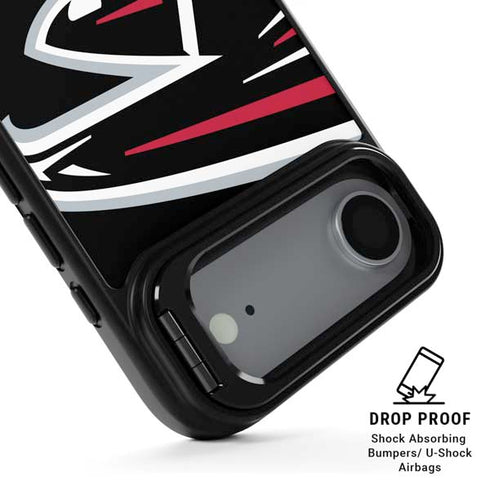NFL Atlanta Falcons Large Logo iPhone 17 Air Kickstand Case