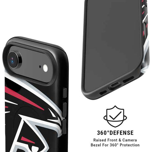 NFL Atlanta Falcons Large Logo iPhone 17 Air Magsafe Impact Case