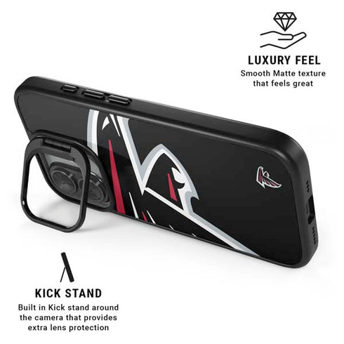 NFL Atlanta Falcons Large Logo iPhone 17 Kickstand Case