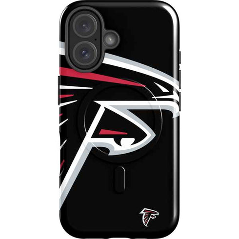NFL Atlanta Falcons Large Logo iPhone 17 Magsafe Impact Case