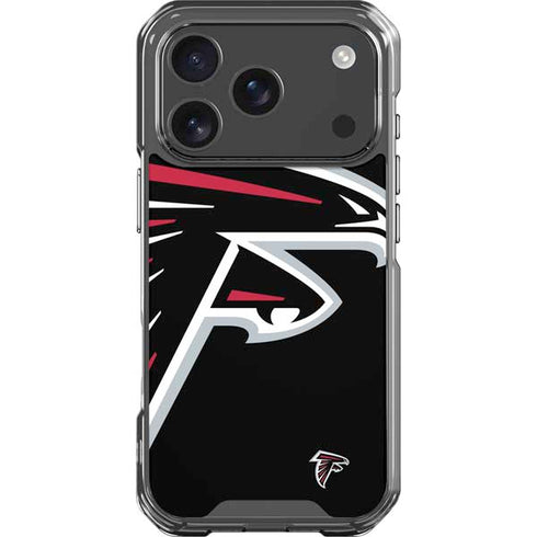 NFL Atlanta Falcons Large Logo iPhone 17 Pro Clear Case