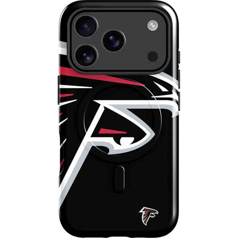 NFL Atlanta Falcons Large Logo iPhone 17 Pro Magsafe Impact Case