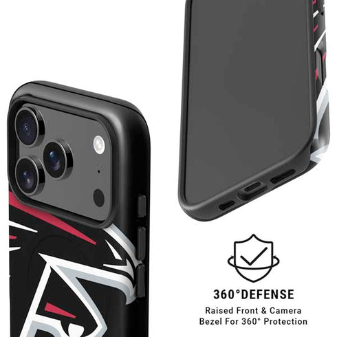 NFL Atlanta Falcons Large Logo iPhone 17 Pro Magsafe Impact Case