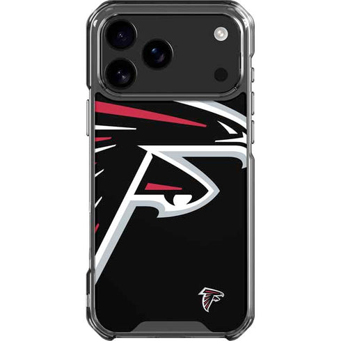 NFL Atlanta Falcons Large Logo iPhone 17 Pro Max Clear Case