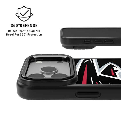 NFL Atlanta Falcons Large Logo iPhone 17 Pro Max Kickstand Case