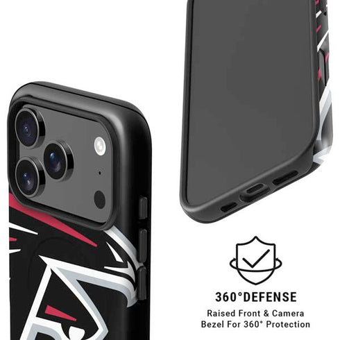 NFL Atlanta Falcons Large Logo iPhone 17 Pro Max Magsafe Impact Case