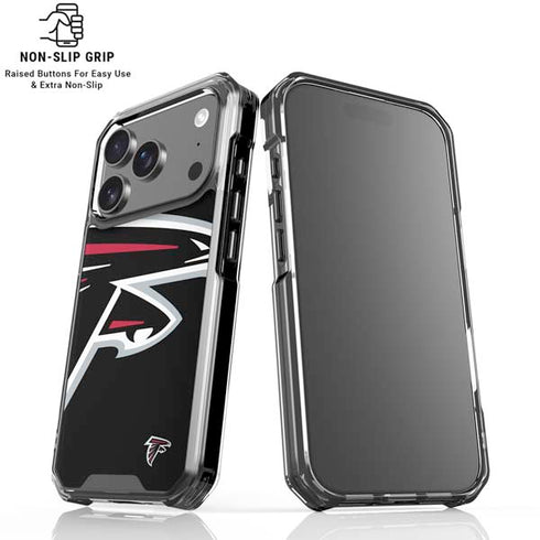 NFL Atlanta Falcons Large Logo iPhone 18 Pro Clear Case