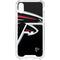 NFL Atlanta Falcons Large Logo iPhone XS Clear Case