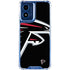 NFL Atlanta Falcons Large Logo Moto G 5G (2024) Clear Case