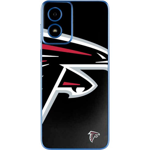 NFL Atlanta Falcons Large Logo Moto G Play 4G (2024) Skin