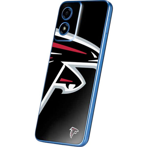 NFL Atlanta Falcons Large Logo Moto G Play 4G (2024) Skin