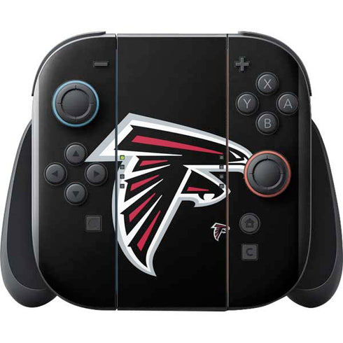 NFL Atlanta Falcons Large Logo Nintendo Switch 2 (2025) with Joy-Con Skin