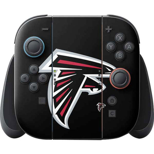 NFL Atlanta Falcons Large Logo Nintendo Switch 2 (2025) Joy-Con Controller Skin