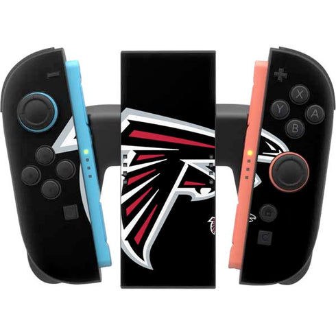 NFL Atlanta Falcons Large Logo Nintendo Switch 2 (2025) Joy-Con Controller Skin