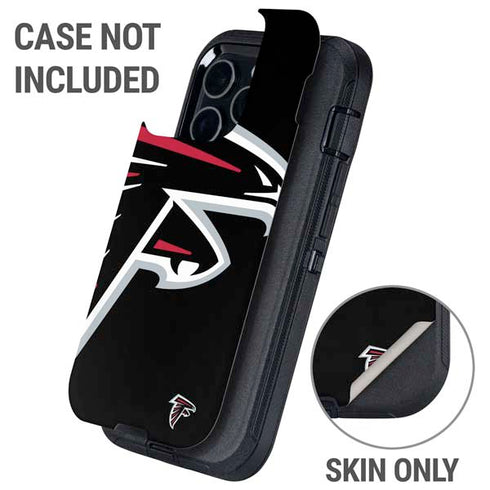 NFL Atlanta Falcons Large Logo Otterbox Defender iPhone Skin